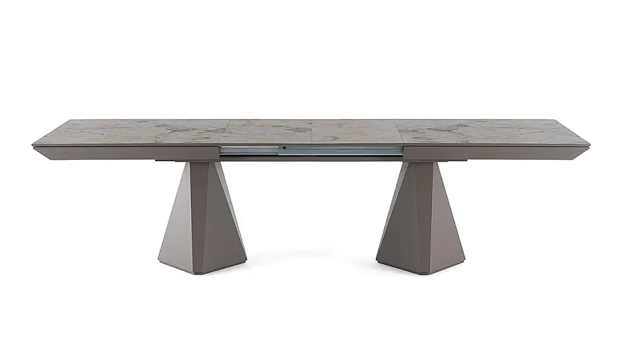 Table Extensible Plaquée Noyer Deymond - 11