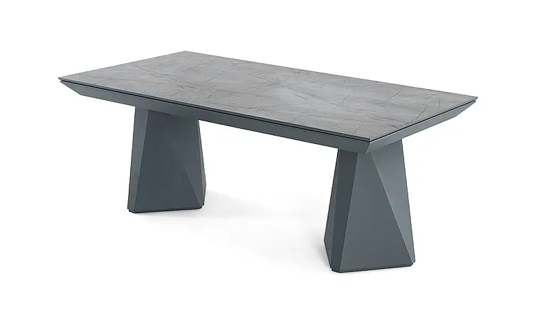 Table Extensible Plaquée Noyer Deymond - 20