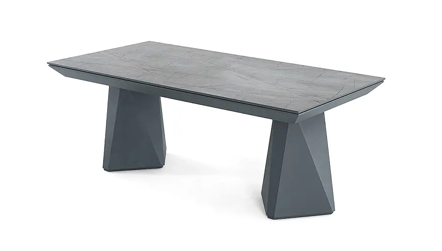 Table Extensible Plaquée Noyer Deymond - 20