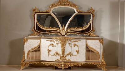 Dilruba Varaklı Klasik Konsol