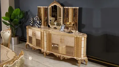 Dolmabahçe Krem Avangarde Yemek Odası - 4