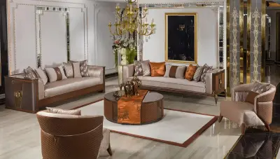 Dubai Lüks Orta Sehpa - 3