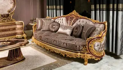 Elanor Klasik Üçlü Koltuk - 1