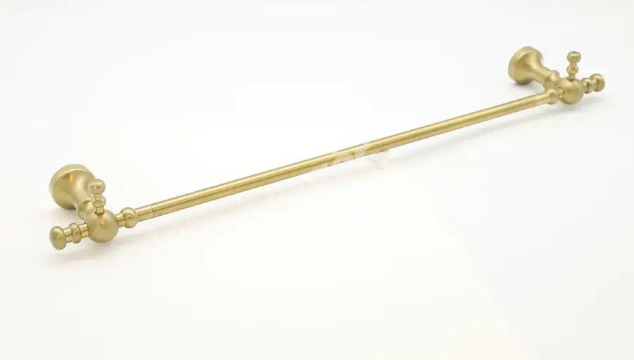 Elegance Mat Gold Tekli Havlu Bar - 1