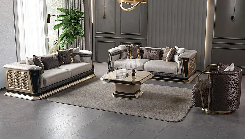 Ensemble Canapé Luxe Elmas