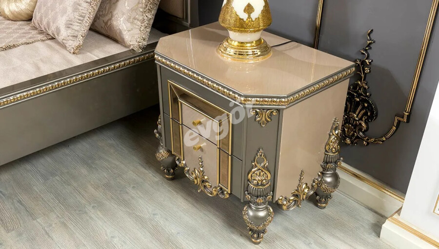 Emirgan Gri Avangarde Komodin