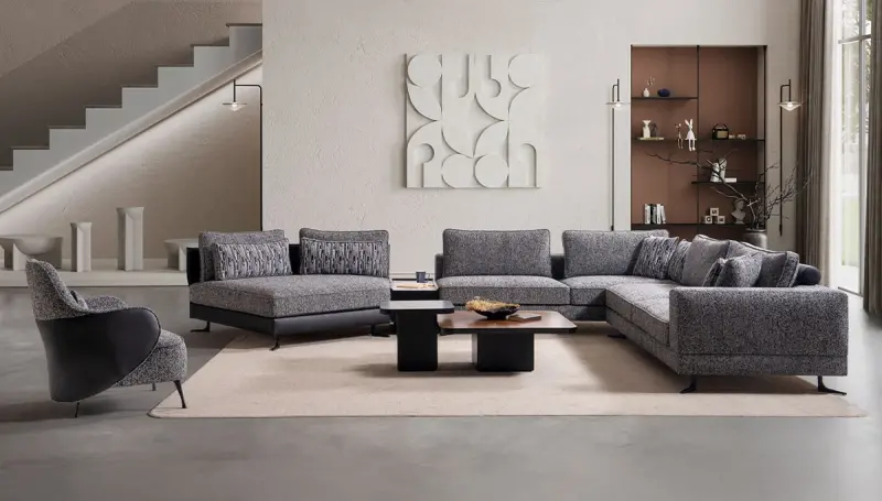 Ensemble d'Angle Moderne Elanza