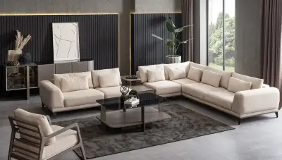 Ensemble d'Angle Moderne Rebeca - 1
