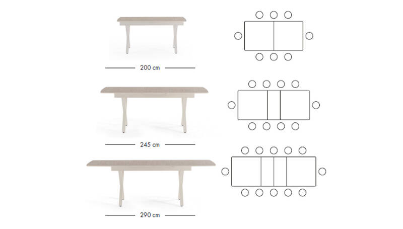 Table Extensible Epnas - 6