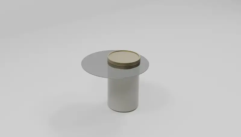 Estella Bohem Camlı Orta Sehpa - 1