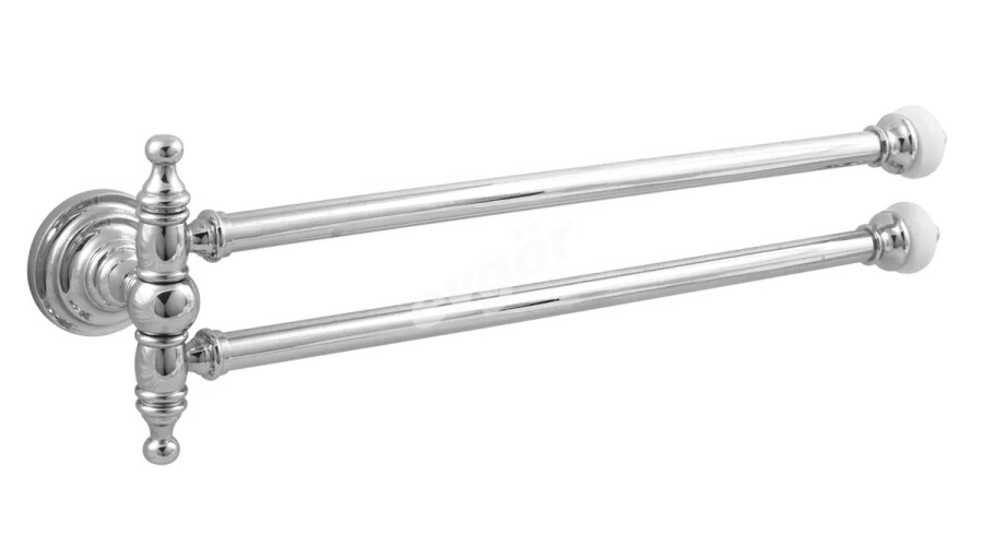 Fantasia Chrome İkili Köşesiz Havlu Bar