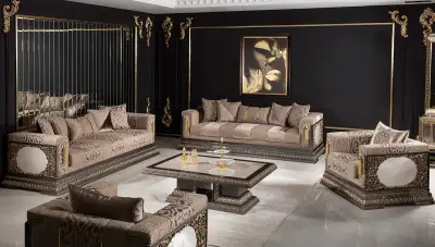 Fetih Klasik Üçlü Koltuk - 3