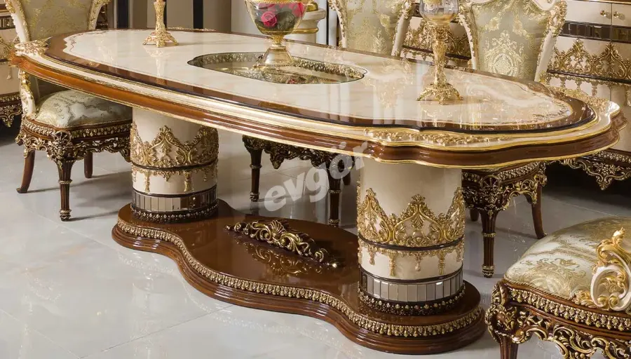 Firuze Klasik Yemek Odası - 4