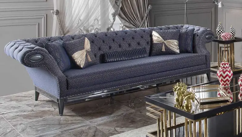 Florina Chester Üçlü Koltuk