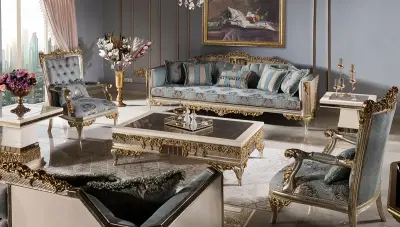 Hanedan Ensemble de canapé de luxe - 1