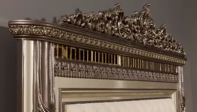 Hanzade Krem Klasik Yatak Odası - 3