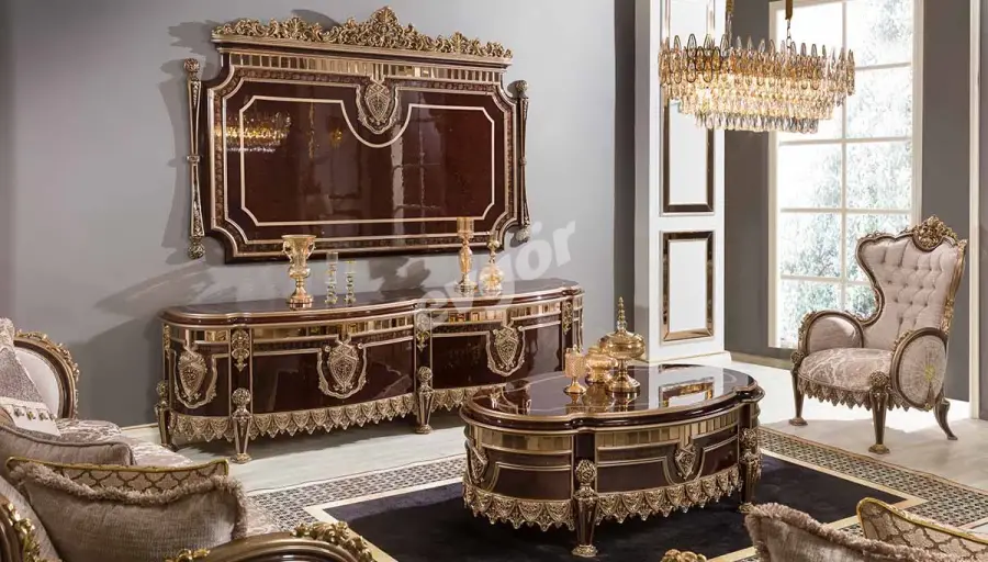 Haseki Ceviz Klasik TV Ünitesi - 1