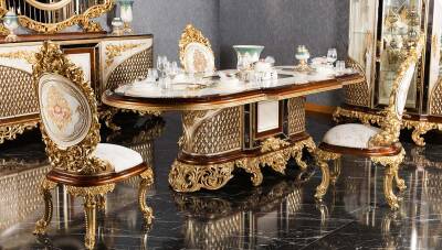 Hazar Klasik Yemek Masası