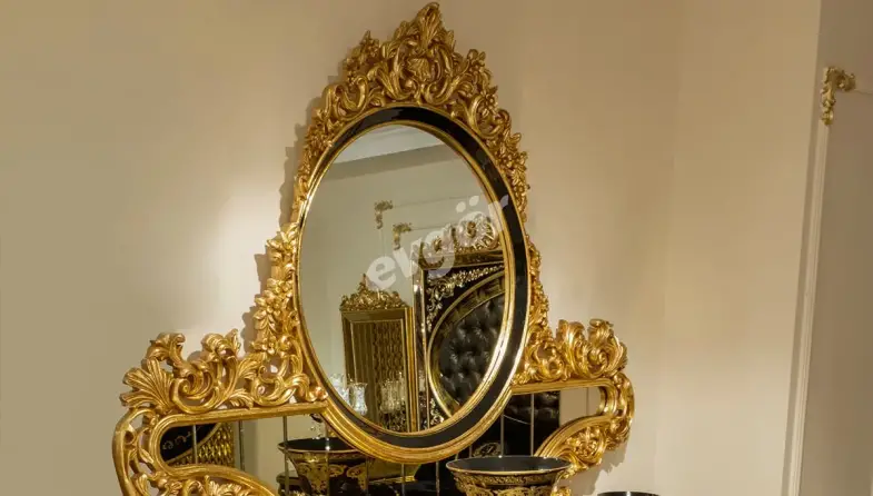 Hazar Siyah Klasik Yatak Odası - 5