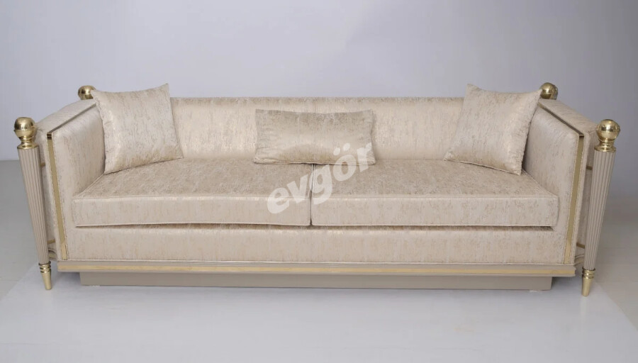 Hilal Lüks Üçlü Koltuk