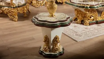 Hümeyra Varaklı Klasik Koltuk Takımı - 7