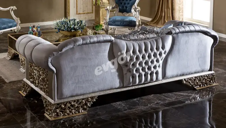 İhtişam Klasik Üçlü Koltuk - 2