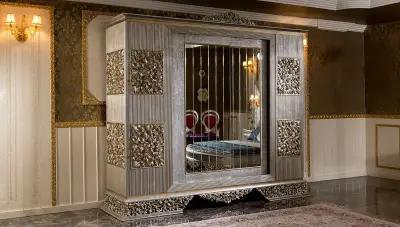 İhtişam Klasik Yatak Odası - 5