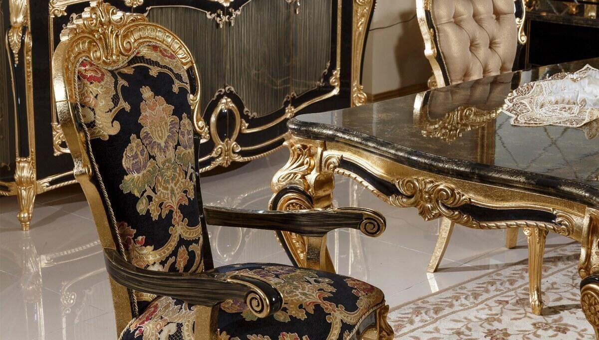 Kayıhan Noir Salle à manger classique - 3