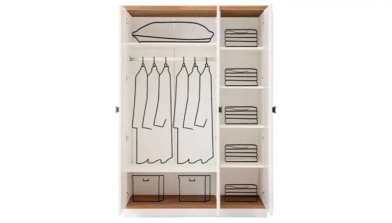 Krimea 3 Kapılı Dolap - 3