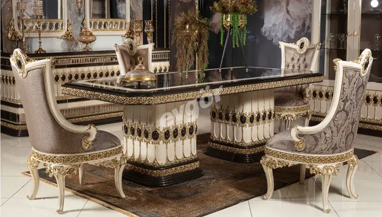 Küheylan Klasik Yemek Masası - 1