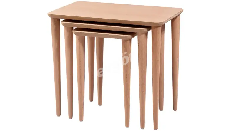 Kuzine Retro Table basse gigogne - 1