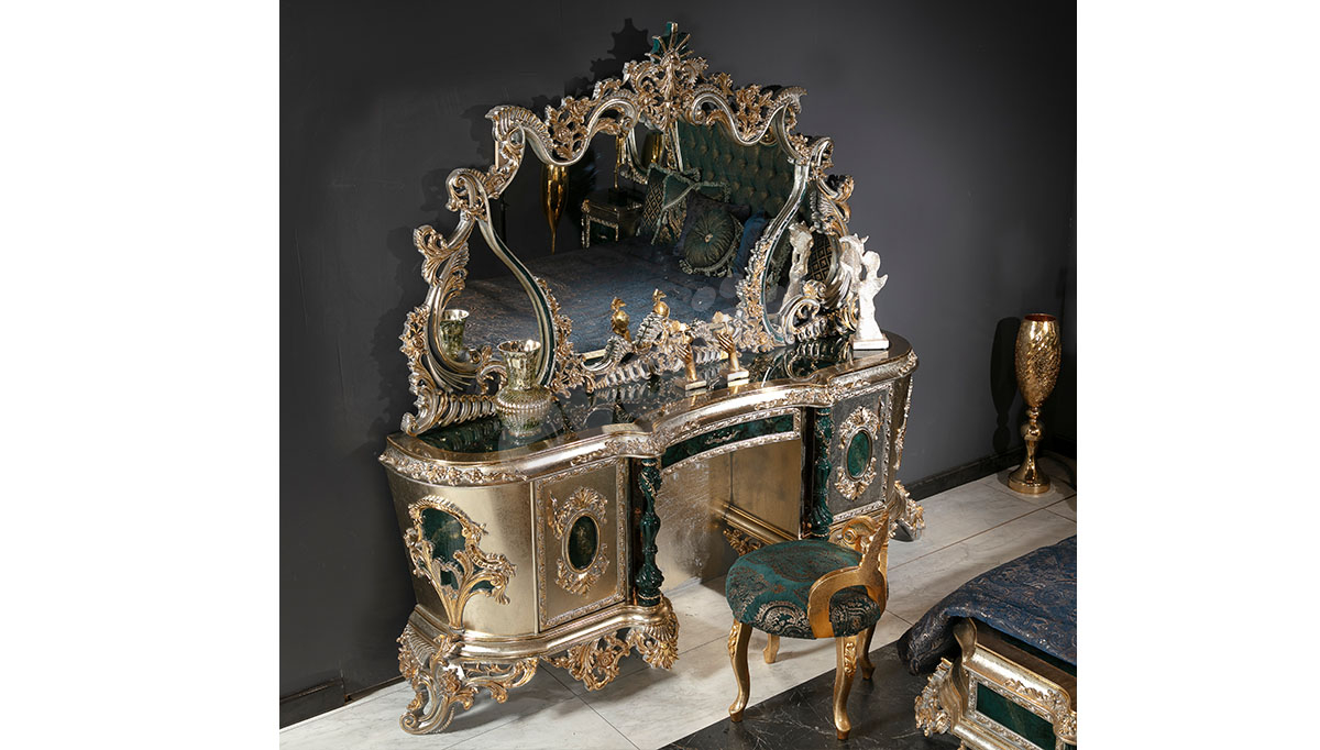 Lapseki Yeşil Klasik Yatak Odası - 7