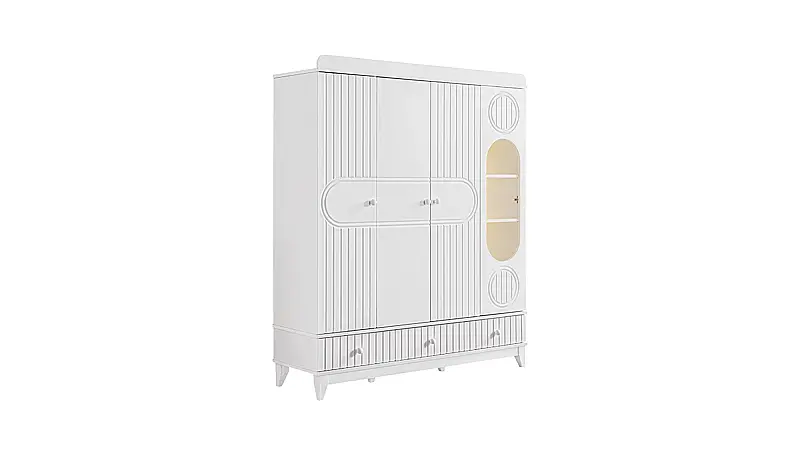 Chambre Enfant Montessori Layla Blanc - 2