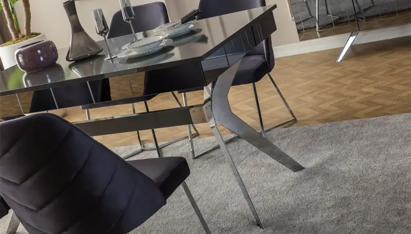 Lekza Antrasit Modern Yemek Odası - 5