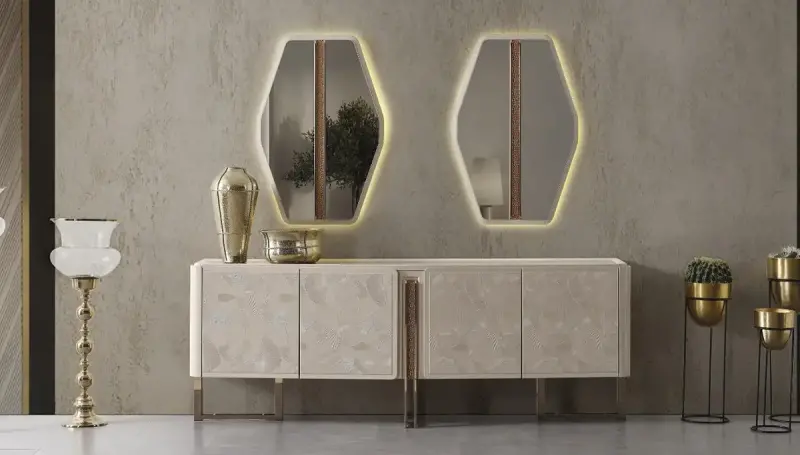 Letonya Modern Yemek Odası - 2