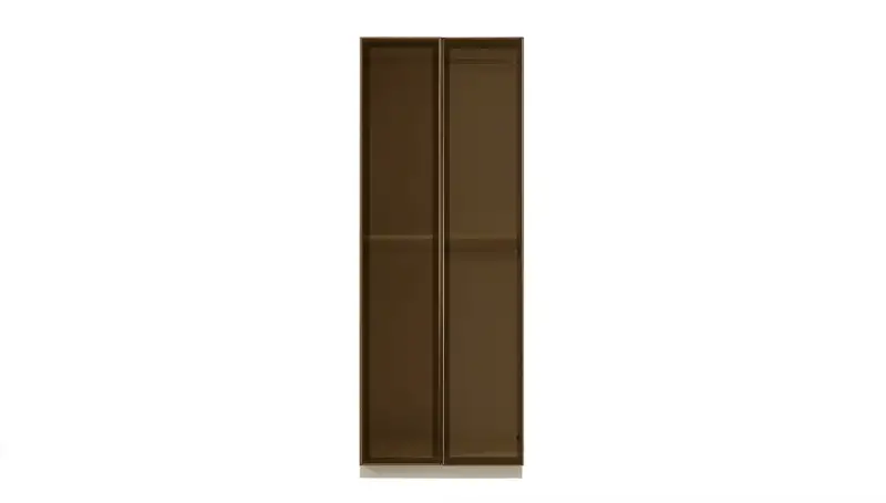 Leza Armoire moderne à 2 portes (verre)