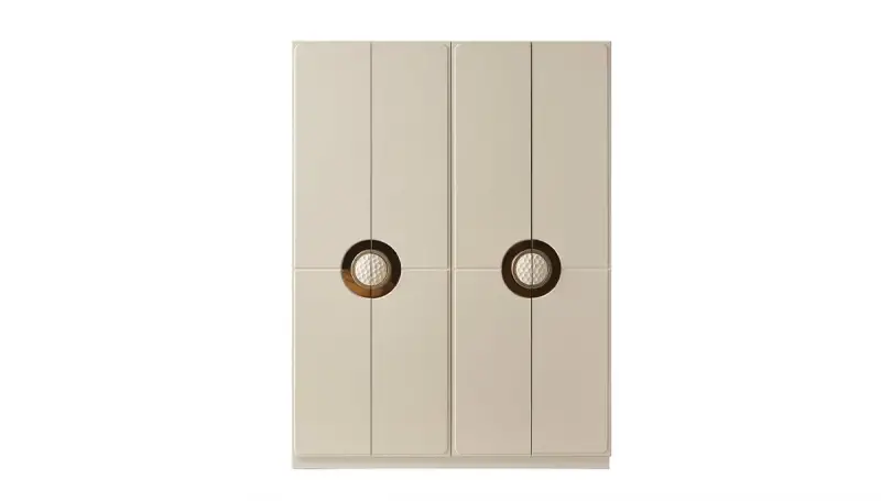 Leza Armoire Moderne à 4 Portes (Peinte)