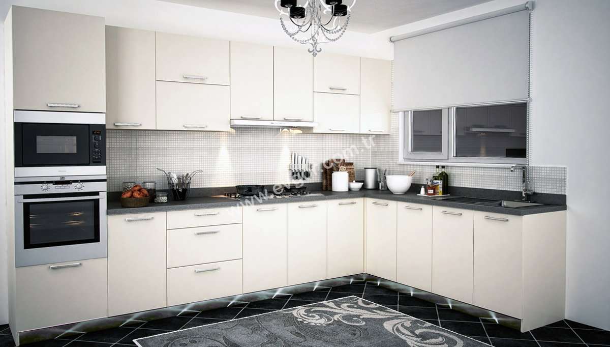 Linay Ensemble de cuisine d'angle - 1