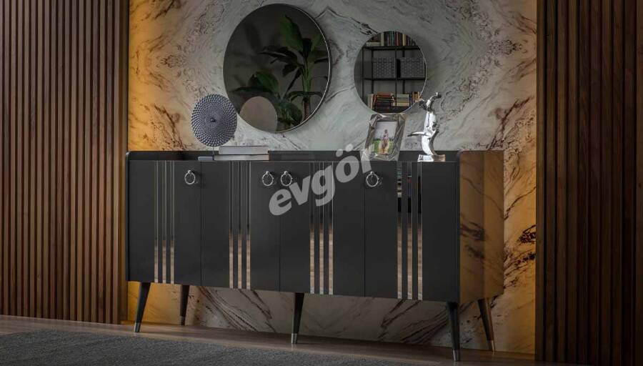 Livada Antrasit Modern Konsol - 1