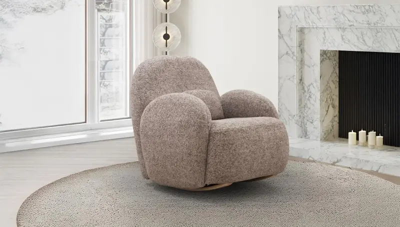 Livorno Kahverengi Sallanan Berjer - 1