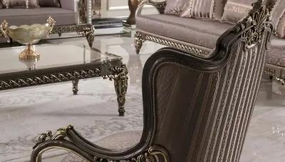 Lovren Ensemble de canapés art déco - 4