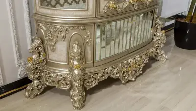 Madalyon Yeşil Klasik Yemek Odası - 9