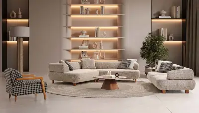 Magnela Yataklı Koltuk Takımı - 1