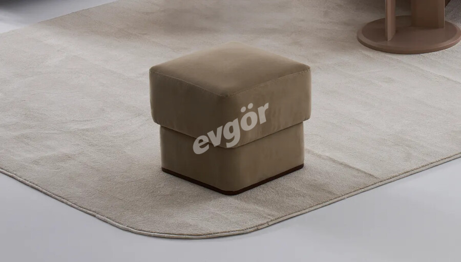 Mavel Modern L Köşe Kare Puf