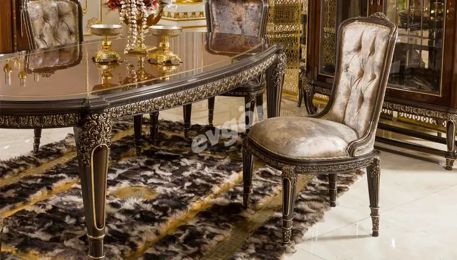 Milenyum Lüks Krem Sandalye - 1