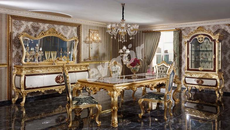 Monesa Gold Leaf Salle à manger - 1