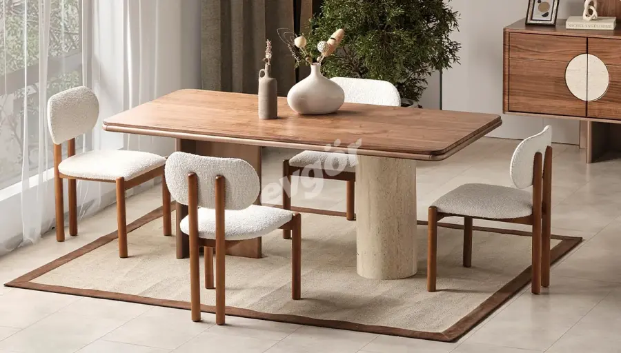 Montella Modern Ceviz Yemek Odası - 2