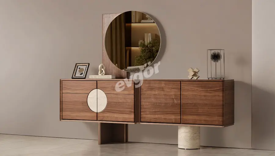 Montella Modern Ceviz Yemek Odası - 4