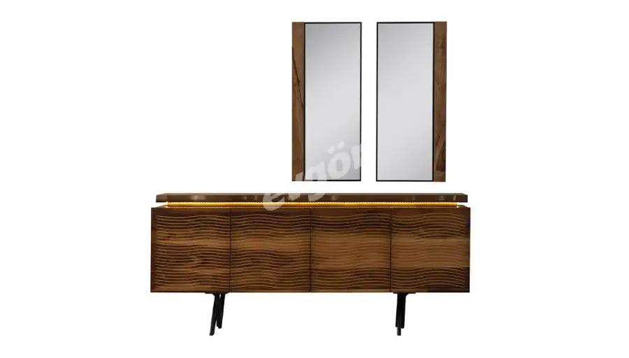 Mostar Console et Miroir Modernes - 1