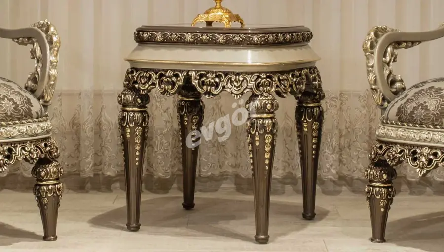 Nades Varaklı Avangarde Yan Sehpa - 1